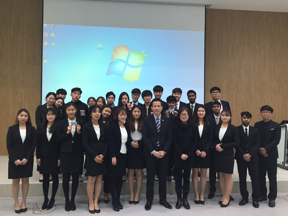 Special Lecture from Emirates Academy of Hospitality Management 12.02.2015